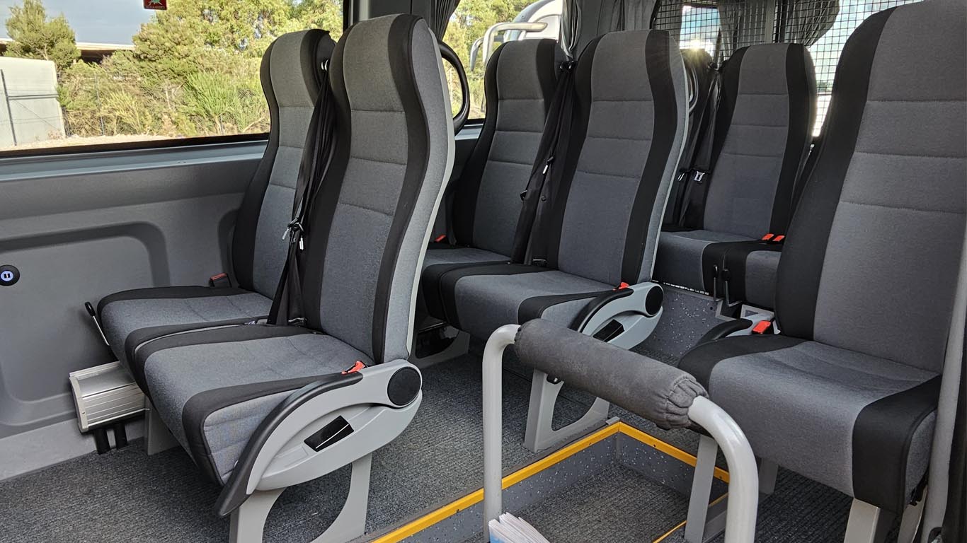 Wallaby Tour Bus Seats